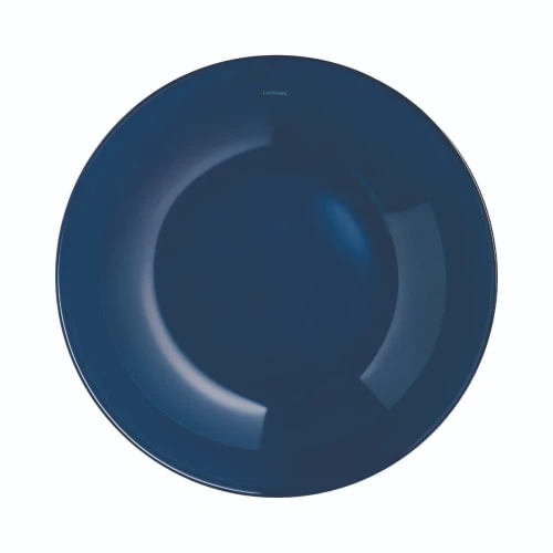 Luminarc 6 Assiettes Creuses Arty Bleu Marine 20cm 3 Luminarc 6 Assiettes Creuses Arty Bleu Marine 20cm