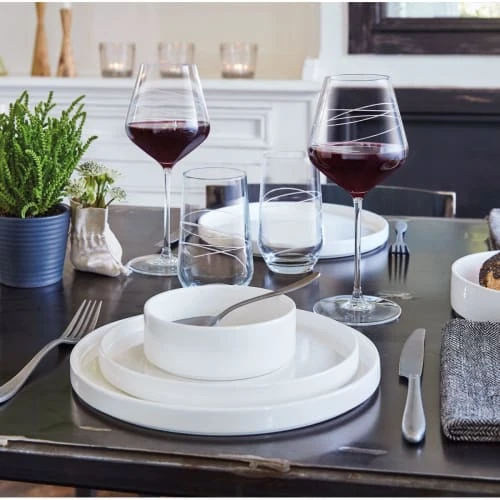 6 Verres 40cl Abstraction - Cristal D'Arques - Verre Ultra Transpare 6 6 Verres 40cl Abstraction - Cristal D'Arques - Verre Ultra Transpare – Image 4