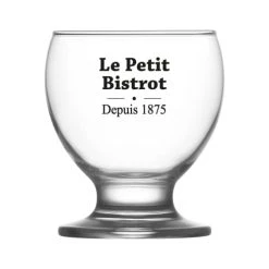 Trend'up Boîte De 6 Gobelets Bistrot 21 Cl En Verre Transparent