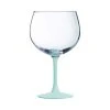 Luminarc Boîte De 6 Verres à Pied 70 Cl Turquoise Bleu -Boutique Cristal d'Arques boite de 6 verres a pied 70 cl turquoise bleu