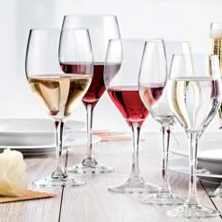 Vicrila Boîte De 6 Verres à Pied Trempés 28 Cl Transparent 7 Vicrila Boîte De 6 Verres à Pied Trempés 28 Cl Transparent -Boutique Cristal d'Arques boite de 6 verres a pied trempes 28 cl transparent 2