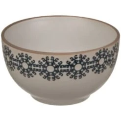 Out Of The Blue Bol à Petit Déjeuner En Céramique Motif Flocons -Boutique Cristal d'Arques bol a petit dejeuner en ceramique motif flocons flocons 1