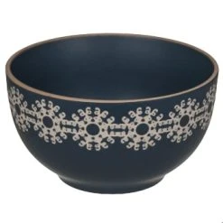 Out Of The Blue Bol à Petit Déjeuner En Céramique Motif Flocons -Boutique Cristal d'Arques bol a petit dejeuner en ceramique motif flocons flocons 2