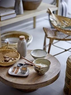 Bloomingville Bol Avec Couvercle En Grès Beige -Boutique Cristal d'Arques bol avec couvercle en gres beige 2