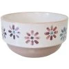 ITEM International Bol Beige En Grès Motif Fleurs -Boutique Cristal d'Arques bol beige en gres motif fleurs