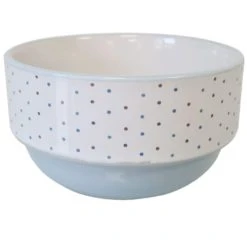 ITEM International Bol Bleu En Grès Motif étoiles