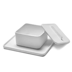 Serax Bol Carré En Porcelaine Blanche 12x12cm -Boutique Cristal d'Arques bol carre en porcelaine blanche 12x12cm 2