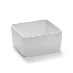 Serax Bol Carré En Porcelaine Blanche 12x12cm