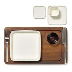 Serax Bol Carré En Porcelaine Blanche 6x6cm H6cm -Boutique Cristal d'Arques bol carre en porcelaine blanche 6x6cm h6cm 5