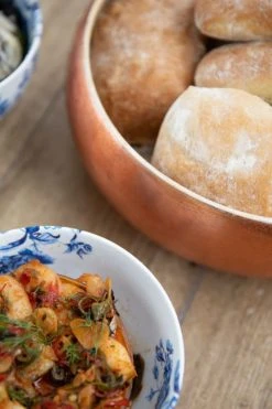 Artesa Bol De Service En Bambou Doré -Boutique Cristal d'Arques bol de service en bambou dore 2