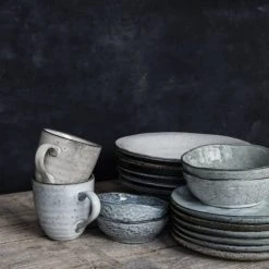 House Doctor Bol En Céramique Bleue -Boutique Cristal d'Arques bol en ceramique bleue 3