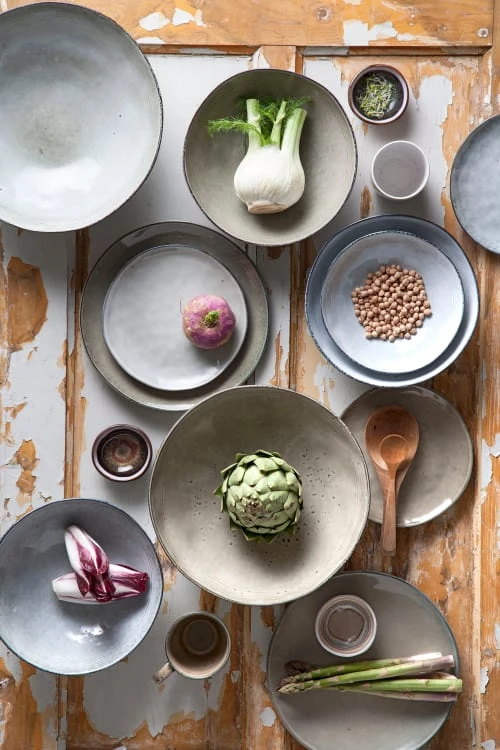 Mica Decorations Bol En Céramique Gris D23,5 4 Mica Decorations Bol En Céramique Gris D23,5 – Image 2