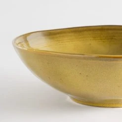 Mica Decorations Bol En Céramique Ocre D23,5 -Boutique Cristal d'Arques bol en ceramique ocre d23 5 4