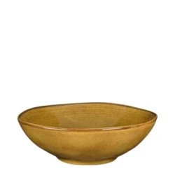 Mica Decorations Bol En Céramique Blanc D23,5 -Boutique Cristal d'Arques bol en ceramique ocre d23 5 tabo