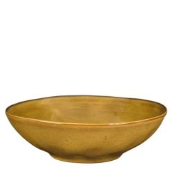 Mica Decorations Bol En Céramique Ocre D30,5