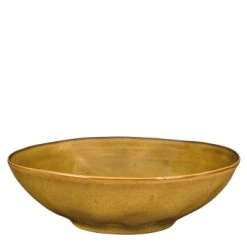 Mica Decorations Bol En Céramique Ocre D30,5 -Boutique Cristal d'Arques bol en ceramique ocre d30 5 tabo
