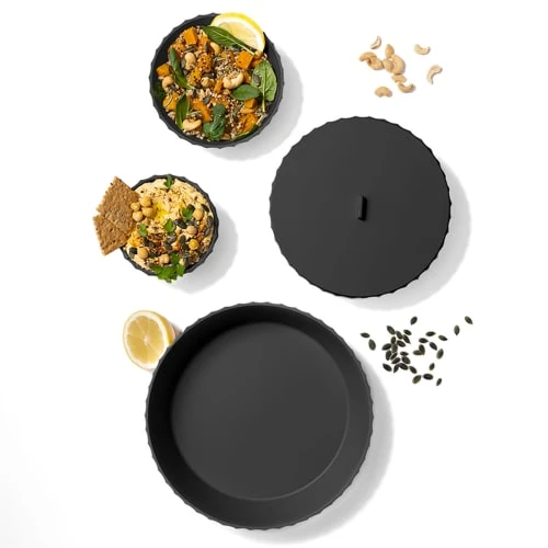 BlimPlus Bol En Polypropylène Noir Mat Diam. 25cm 4 BlimPlus Bol En Polypropylène Noir Mat Diam. 25cm – Image 2