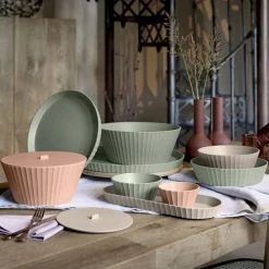 BlimPlus Bol En Polypropylène Vert Mat Diam. 25cm 10 BlimPlus Bol En Polypropylène Vert Mat Diam. 25cm -Boutique Cristal d'Arques bol en polypropylene vert mat diam 25cm 2