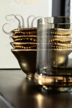 Kare Design Bol En Porcelaine Dorée D16 -Boutique Cristal d'Arques bol en porcelaine doree d16 4