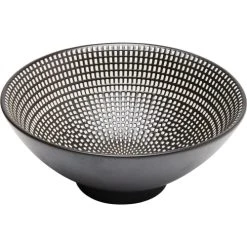 Kare Design Bol En Porcelaine Noire Et Blanche D15 - Lot De 4 -Boutique Cristal d'Arques bol en porcelaine noire et blanche d15 lot de 4 2