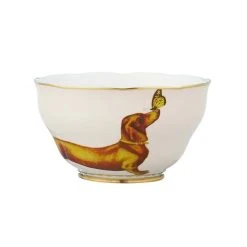 Yvonne Ellen Bol En Porcelaine Teckel 12cm