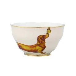 Yvonne Ellen Bol En Porcelaine Teckel 12cm -Boutique Cristal d'Arques bol en porcelaine teckel 12cm teckel