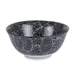 Table Passion Bol Evasée 15 Cm En Porcelaine Noir