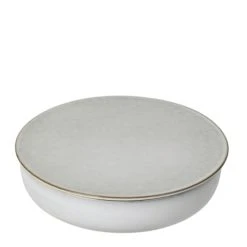 Broste Copenhagen Bol Gris Sable Avec Couvercle Ø17cm