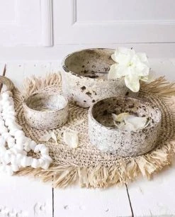 Bazar Bizar Bols En Céramique Anciens Lot De 3 -Boutique Cristal d'Arques bols en ceramique anciens lot de 3 3