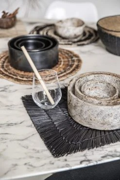 Bazar Bizar Bols En Terra-cotta Noire Lot De 3 -Boutique Cristal d'Arques bols en terra cotta noire lot de 3 2