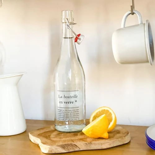 Little Pots Bouteille Popine En Verre Sérigraphié 75cl 6 Little Pots Bouteille Popine En Verre Sérigraphié 75cl – Image 4