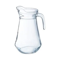 Luminarc Broc En Verre Avec Bec Verseur Et Poignée 1,6L -Boutique Cristal d'Arques broc en verre avec bec verseur et poignee 1 6l 1