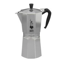 Bialetti Cafetiere 18 Tasses Moka Express En Aluminium Argent