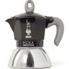 Bialetti Cafetière à L'italienne Induction Noir 6 Tasses -Boutique Cristal d'Arques cafetiere a l italienne induction noir 6 tasses