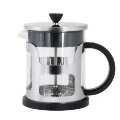 Table Passion Cafetière à Piston 1 L En Verre Transparent