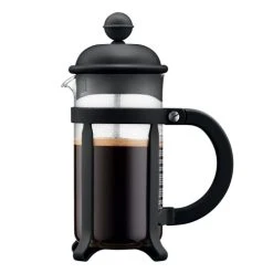 Bodum Cafetière à Piston 3 Tasses En Verre Noir