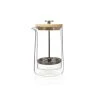 OGO Living Cafetière à Piston En Verre Double Paroi 500ml -Boutique Cristal d'Arques cafetiere a piston en verre double paroi 500ml