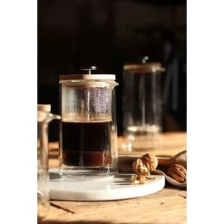 OGO Living Cafetière à Piston En Verre Double Paroi 500ml -Boutique Cristal d'Arques cafetiere a piston en verre double paroi 500ml 2