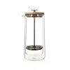 OGO Living Cafetière à Piston En Verre Double Paroi 800 Ml 1 OGO Living Cafetière à Piston En Verre Double Paroi 800 Ml -Boutique Cristal d'Arques cafetiere a piston en verre double paroi 800 ml 6