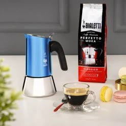 Bialetti Cafetière Bleue à L'italienne 4 Tasses 9 Bialetti Cafetière Bleue à L'italienne 4 Tasses -Boutique Cristal d'Arques cafetiere bleue a l italienne 4 tasses 2