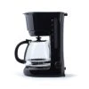 LIVOO Cafetière électrique En Polypropylène Noir -Boutique Cristal d'Arques cafetiere electrique en polypropylene noir