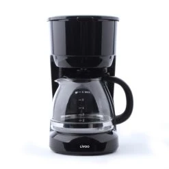 LIVOO Cafetière électrique En Polypropylène Noir -Boutique Cristal d'Arques cafetiere electrique en polypropylene noir 2