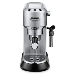 DeLonghi Cafetière Expresso Dedica Métal Brossé -Boutique Cristal d'Arques cafetiere expresso dedica metal brosse dedica