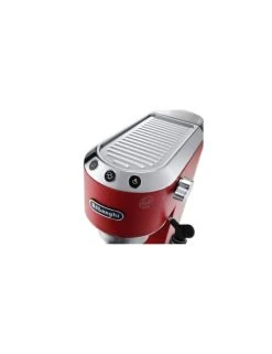 DeLonghi Cafetière Expresso Dedica Rouge Mat -Boutique Cristal d'Arques cafetiere expresso dedica rouge mat 2