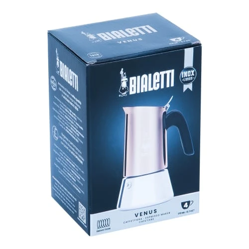 Bialetti Cafetière Induction 4 Tasses Venus En Inox Cuivre 4 Bialetti Cafetière Induction 4 Tasses Venus En Inox Cuivre – Image 2