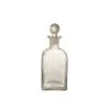 LANADECO Carafe Carrée En Verre Transparent H23,5cm -Boutique Cristal d'Arques carafe carree en verre transparent h23 5cm