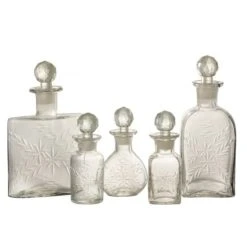 LANADECO Carafe Carrée En Verre Transparent H23,5cm -Boutique Cristal d'Arques carafe carree en verre transparent h23 5cm 2