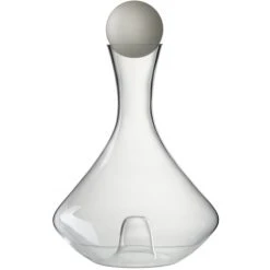 LANADECO Carafe Courbée En Verre H31,5cm