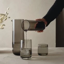 ASA SELECTION Carafe En Verre Sarabi Verre Gris -Boutique Cristal d'Arques carafe en verre sarabi verre gris 3