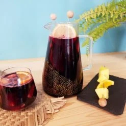 Cookut Carafe Sangria Et Vin Chaud Verre Transparent -Boutique Cristal d'Arques carafe sangria et vin chaud verre transparent 5